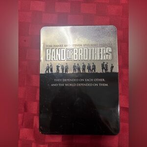 Band of Brothers Steelbook DVD - Silver & Black
